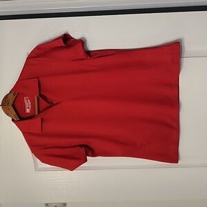 Bermuda Sands Golf Polo Shirt  - Size S - Red